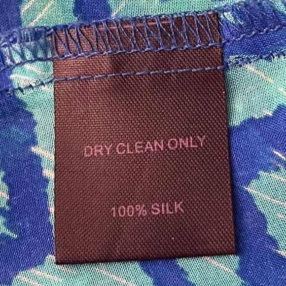 Hale Bob Blouse 100 % Silk, like new - Picture 5 of 6